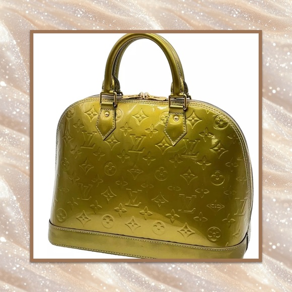 Louis Vuitton Gold Vernis Alma PM EUC! - Picture 2 of 7